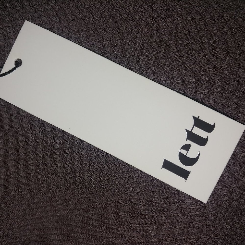 NEW Lett brand mocha mock turtleneck - Picture 6 of 8